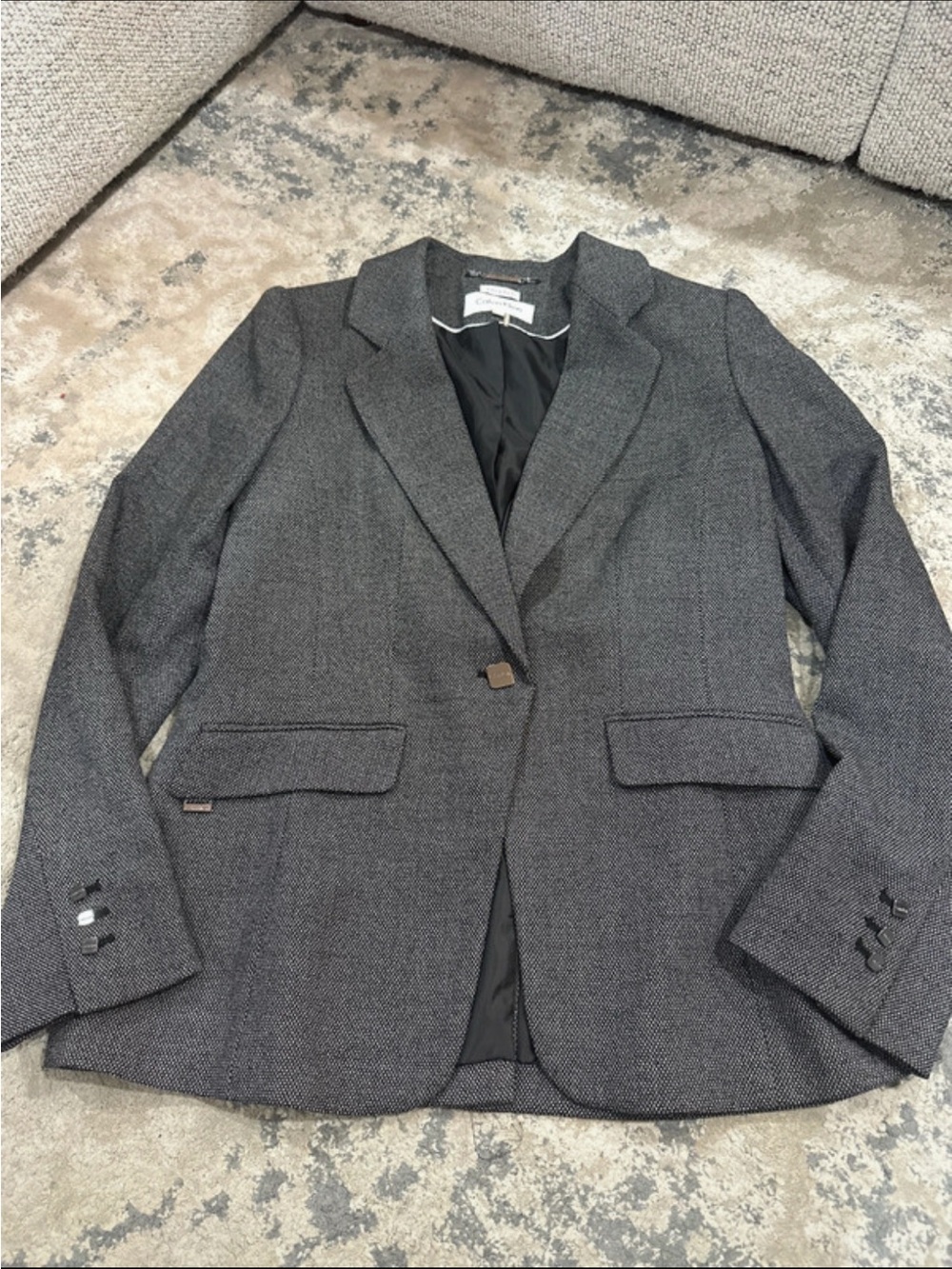 Calvin Klein Women's Blazer Jacket - Classic Tailored Style